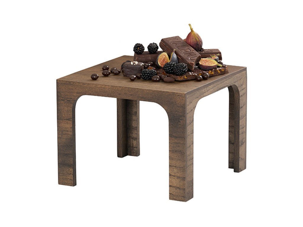 Melrose 12" Square Wood Riser, 9"H