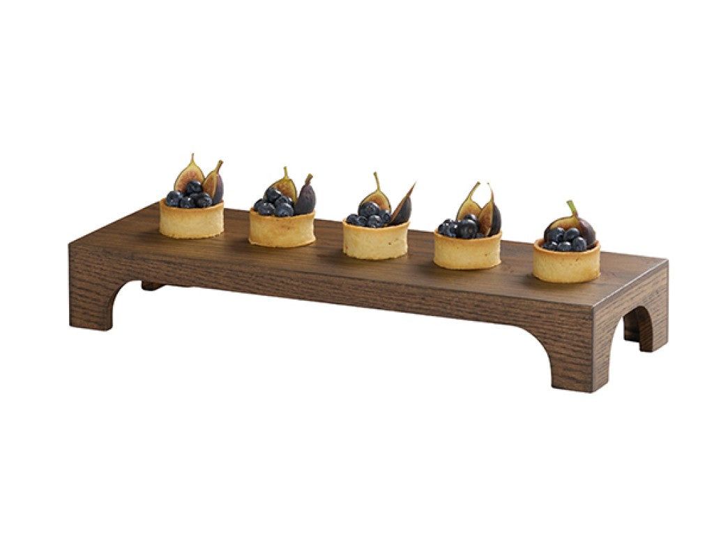 Melrose 20" x 7" Rectangular Wood Riser, 3"H