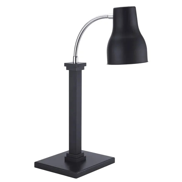 Adjustable Neck Heat Lamp, Matte Black