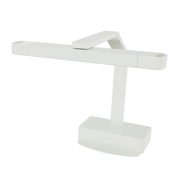 iLume Infrared Heat Lamp 400W White Dual Articulating LED