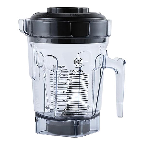 40 oz Accelerate Container with Dual Blade, Clear