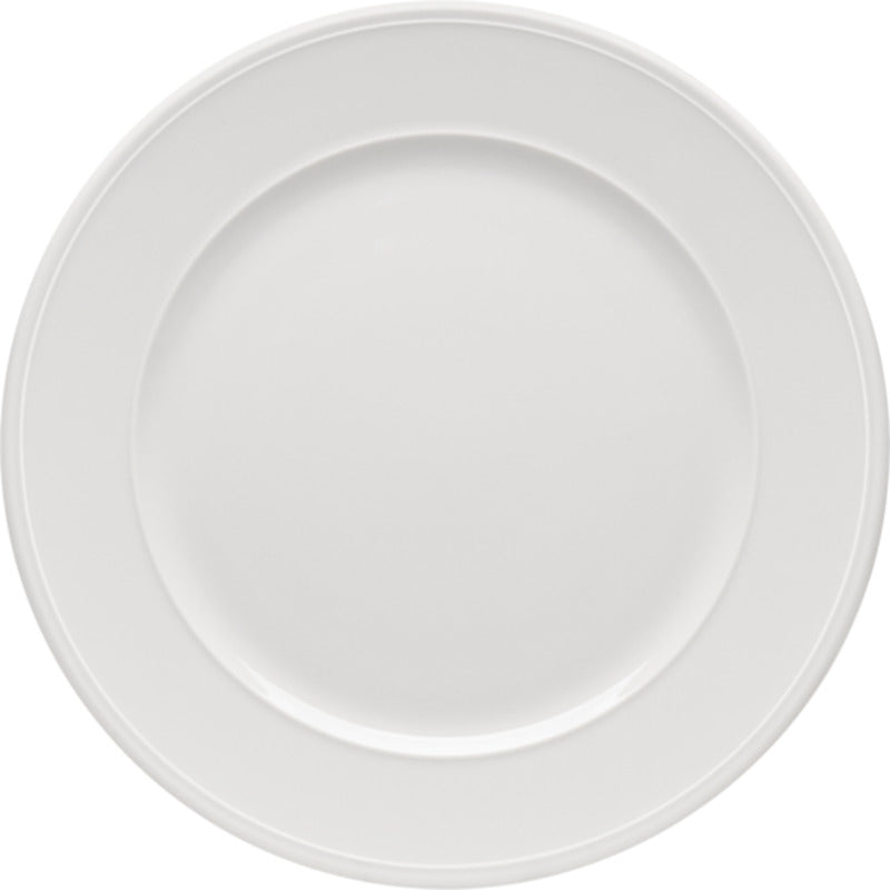 Come4Table Flat Plate with Rim 8.25", White