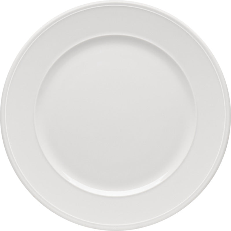 Come4Table Flat Plate with Rim 11.25", White