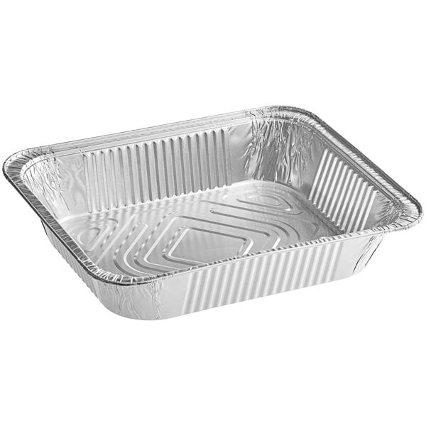 Half Size Aluminum Steam Table Pan, Deep - Disposable