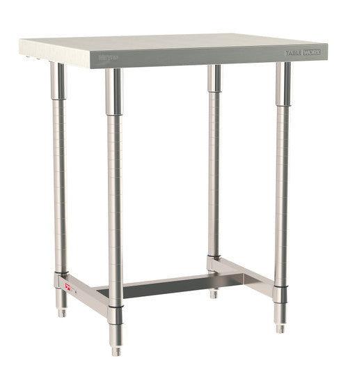TableWorx Worktable, 30"W x 24"D, adjustable height