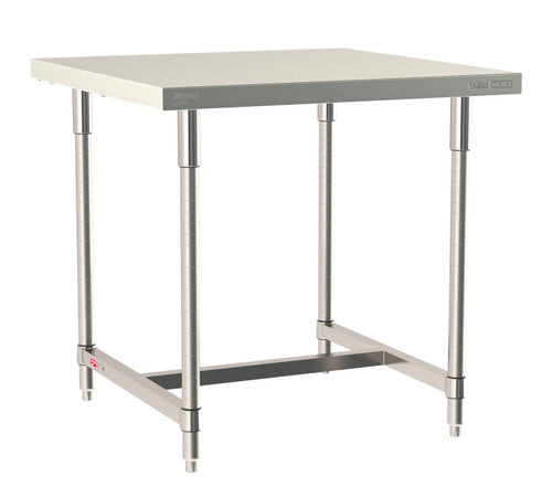 TableWorx Worktable, 36"W x 36"D, adjustable height