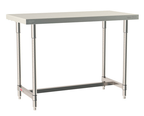 TableWorx Worktable, 48"W x 24"D, adjustable height