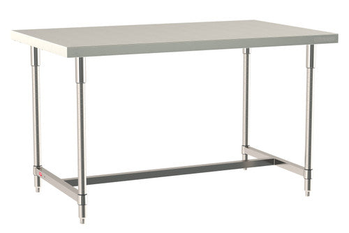 TableWorx Worktable, 60"W x 36"D, adjustable height