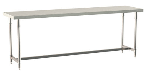 TableWorx Worktable, 96"W x 24"D, adjustable height