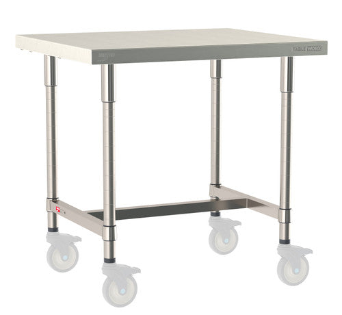 TableWorx Worktable, 36"W x 30"D, adjustable height