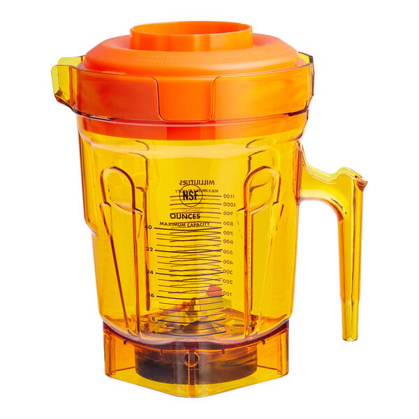 40 oz Accelerate Container with Dual Blade, Orange