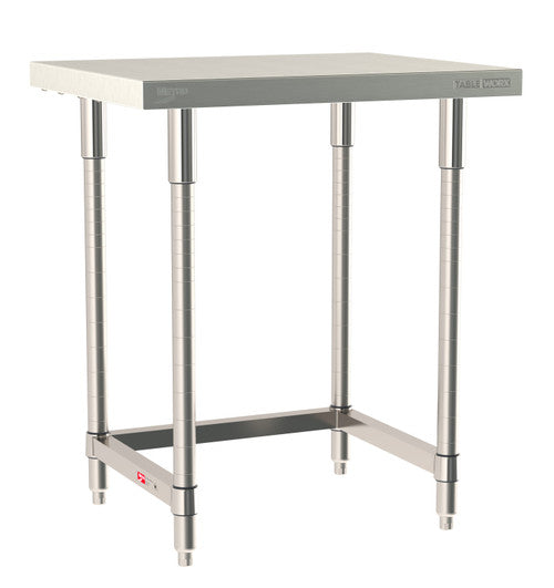 TableWorx Worktable, 30"W x 24"D, adjustable height