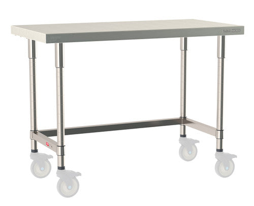 TableWorx Worktable, 48"W x 24"D, adjustable height