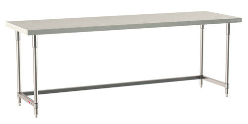 TableWorx Worktable, 96"W x 30"D, adjustable height