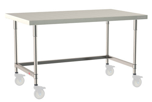 TableWorx Worktable, 60"W x 36"D, adjustable height