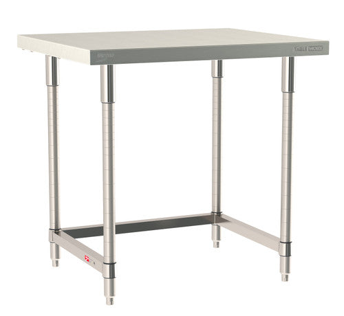TableWorx Worktable, 36"W x 30"D, adjustable height