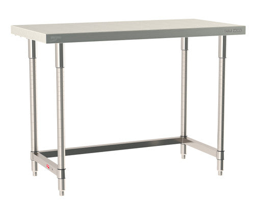 TableWorx Worktable, 48"W x 24"D, adjustable height