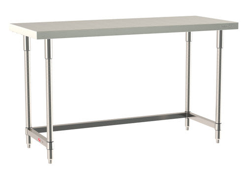 TableWorx Worktable, 60"W x 24"D, adjustable height