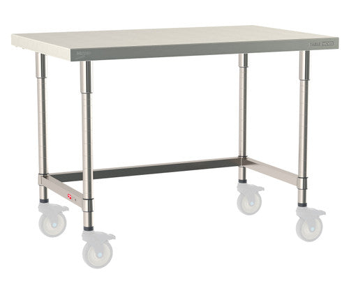 TableWorx Worktable, 48"W x 30"D, adjustable height