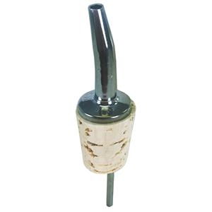 Tapered Pourer for 1/2 Gal. Bottles, Chrome