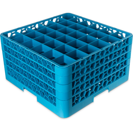 OptiClean™ Dishwasher Glass Rack, 36-compartments (2-15/16" x 2-15/16") with (4) extenders, full-size