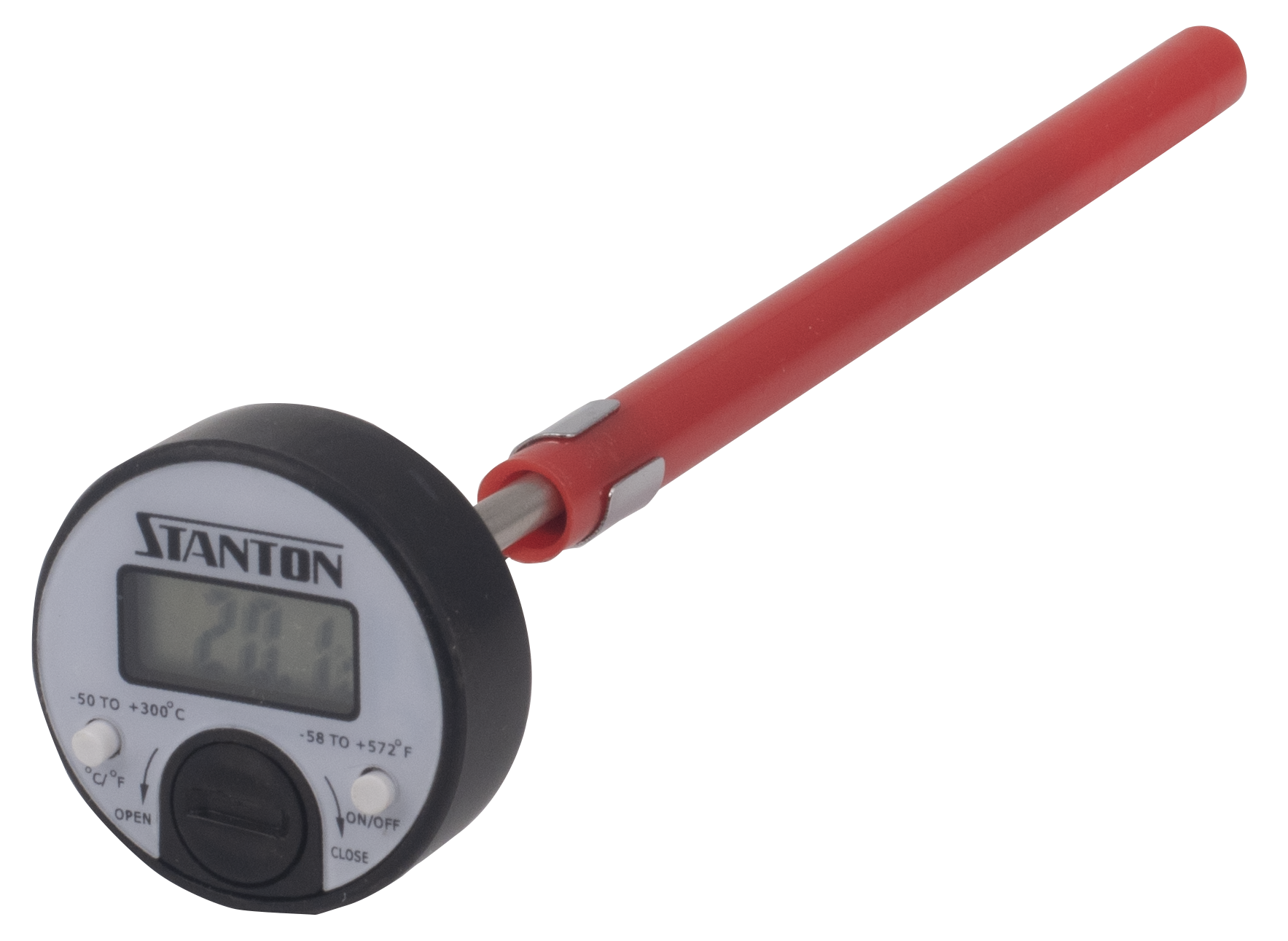 Pocket Thermometer, -58 to 302°F (-50 to 150°C), Digital Type