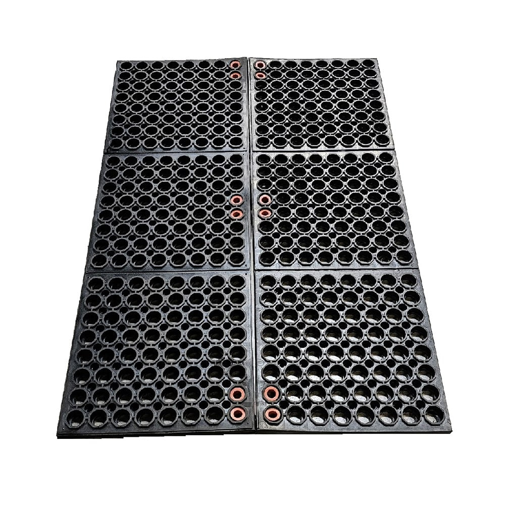 36" x 24" Rubber Ice Machine Mat