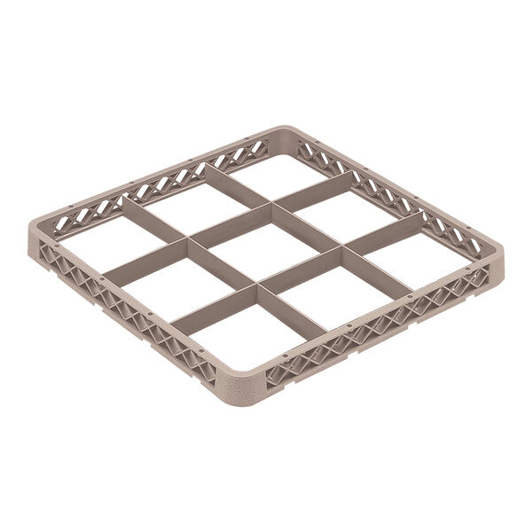 Traex® Full-Size Beige 9 Compartment Glass Rack Extender