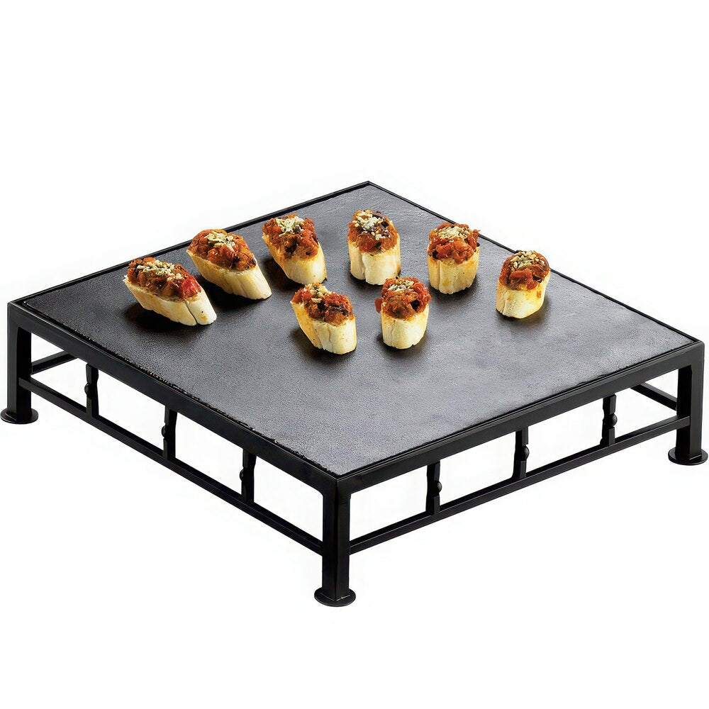 Black Iron Riser 12"W x 12"D x 3"H