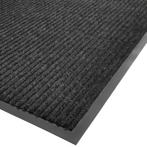 3' x 10' Charcoal Needle-Rib Floor Mat