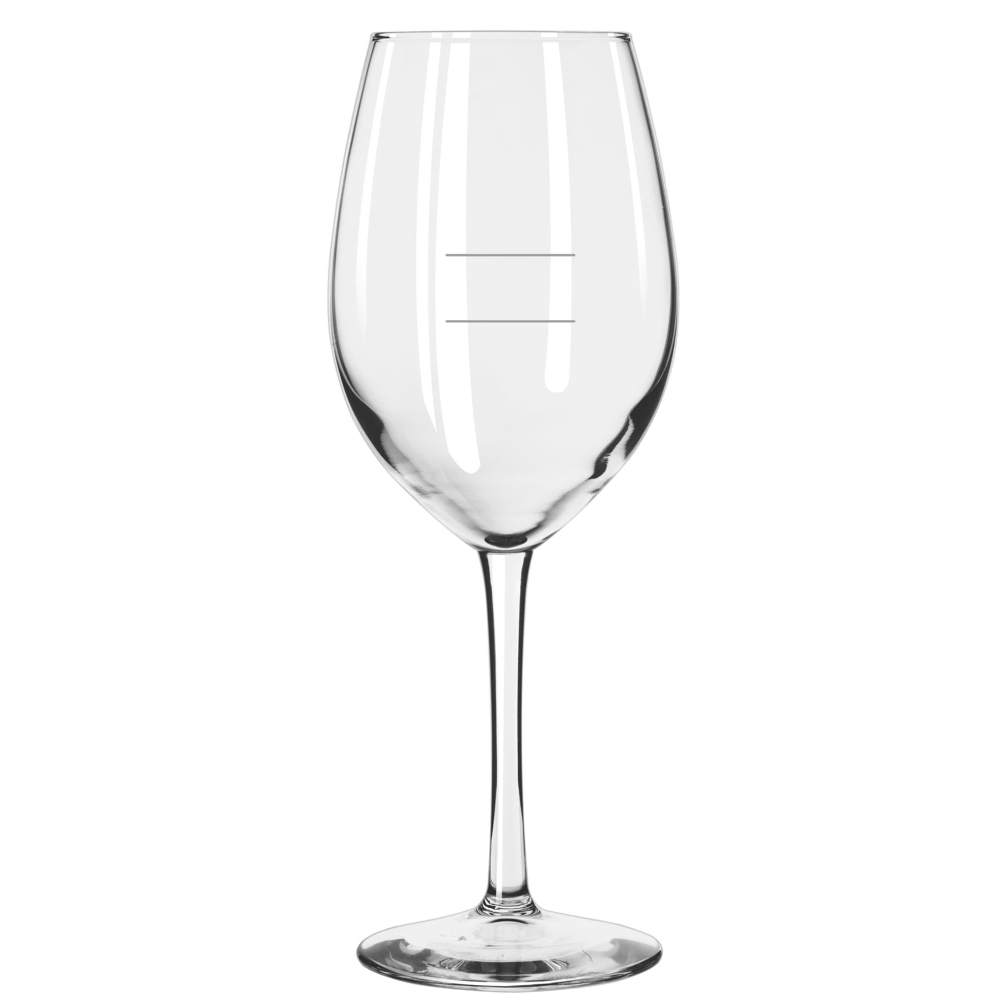 Vina Pour Line 17 oz Wine Glass