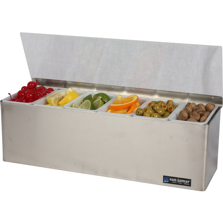 EZ-Chill™ Garnish Center, 18"W x 5-3/8"D x 5-7/8"H
