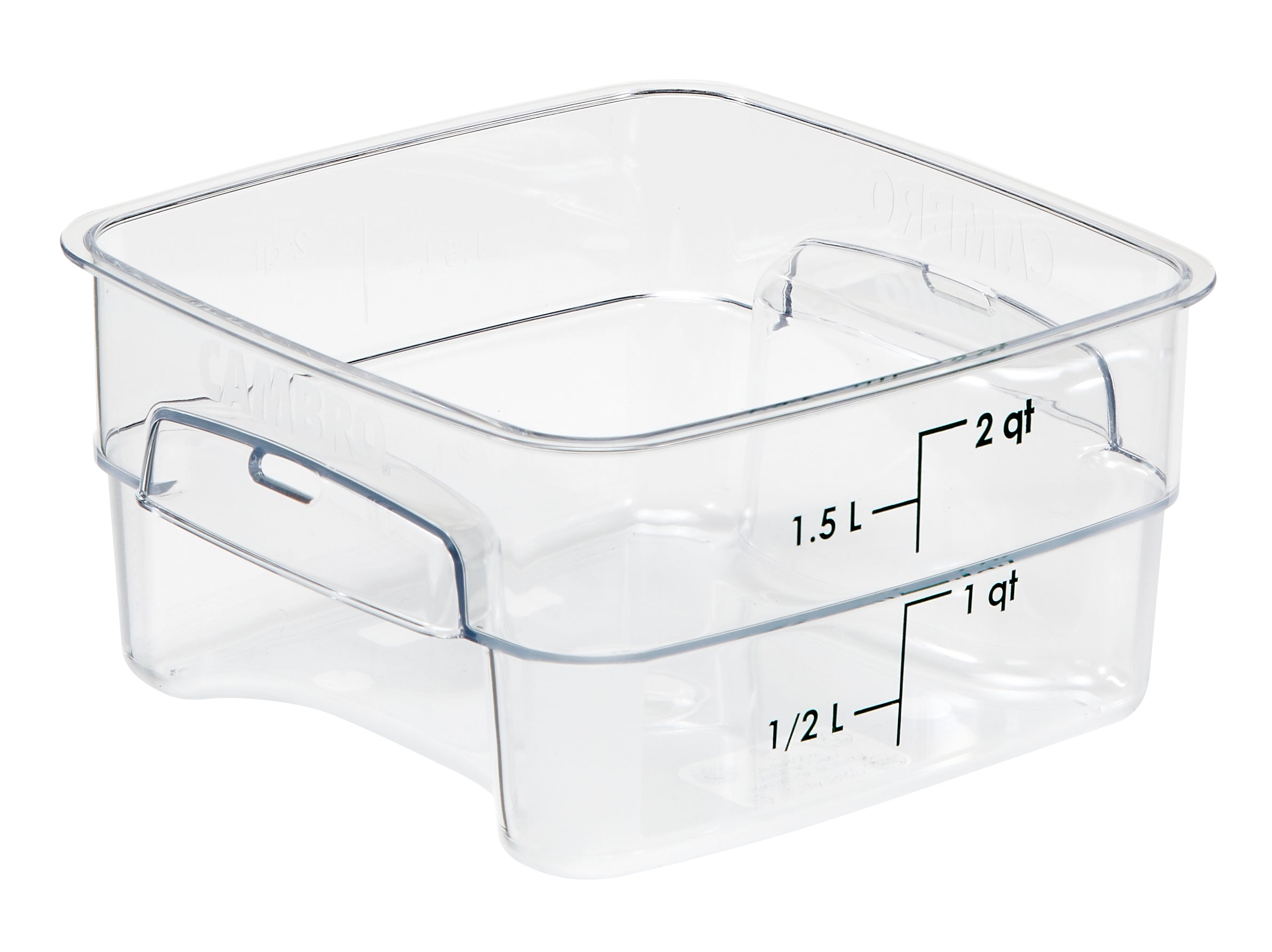 CamSquareÃ‚Â® FreshPro Food Container, 2 qt , polycarbonate