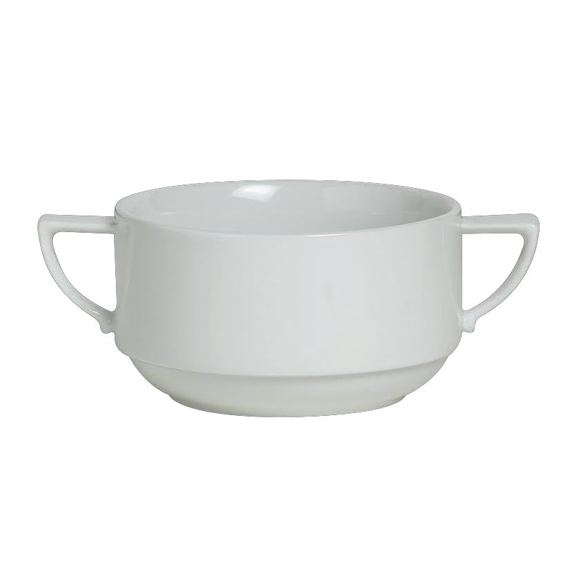 Stack Bouillon Cup W/Handles 6.25" Dia. W 2.375" (12.75 Oz) Sonata