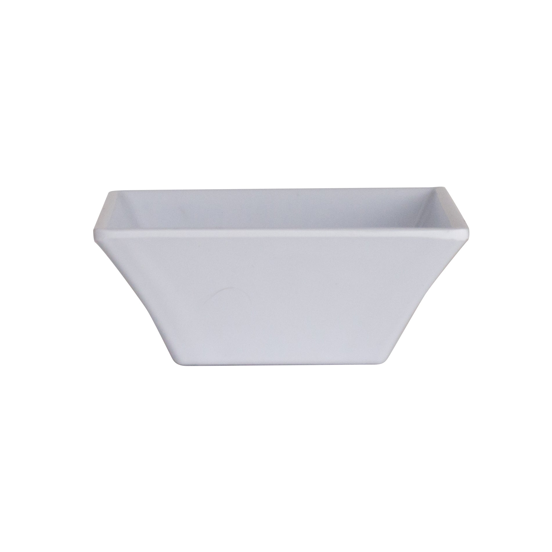 Square Deep Bowl L 5.0" W 5.0" (12.875 Oz) Polar White