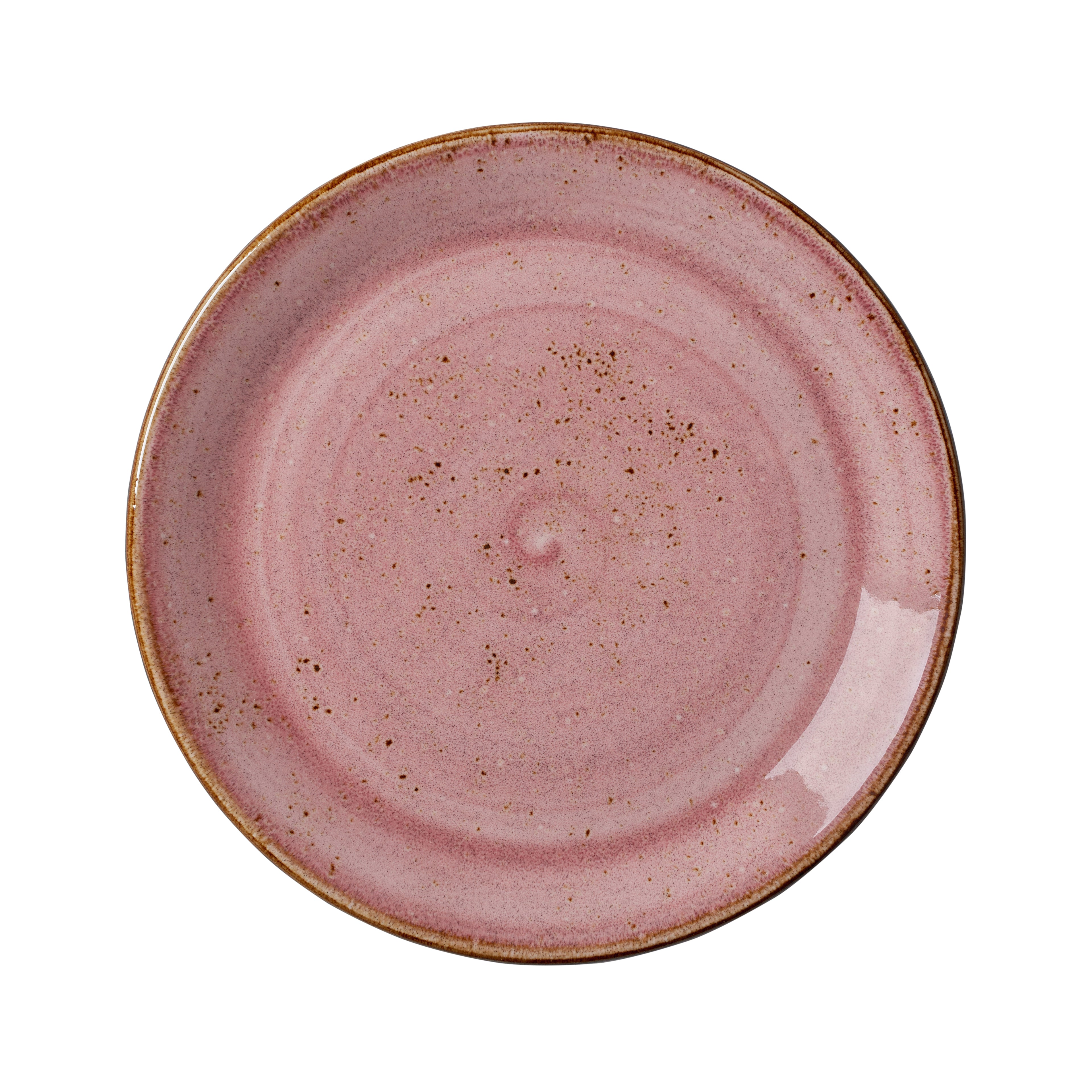 Coupe Plate 10.0" Dia. Craft Raspberry