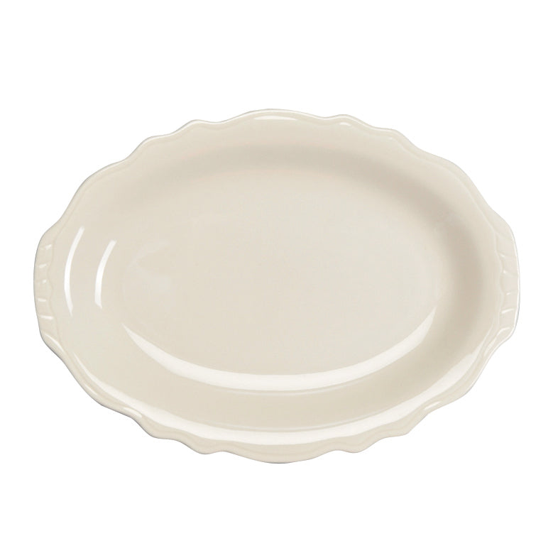 Oval Platter L 7.75" W 5.63" Carolyn