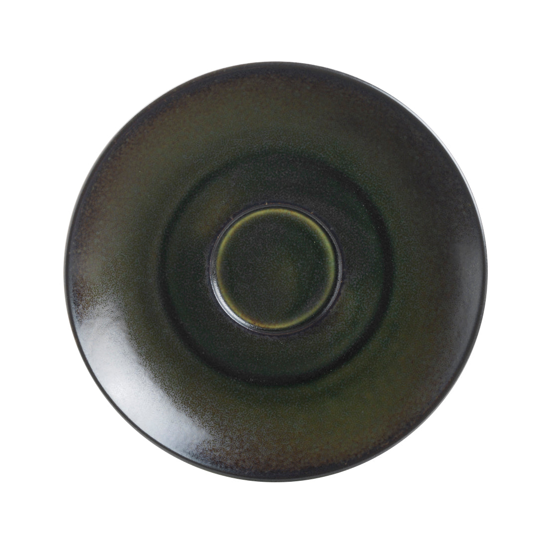 Coupe Saucer 4.5" Dia. Wabi Sabi Slate