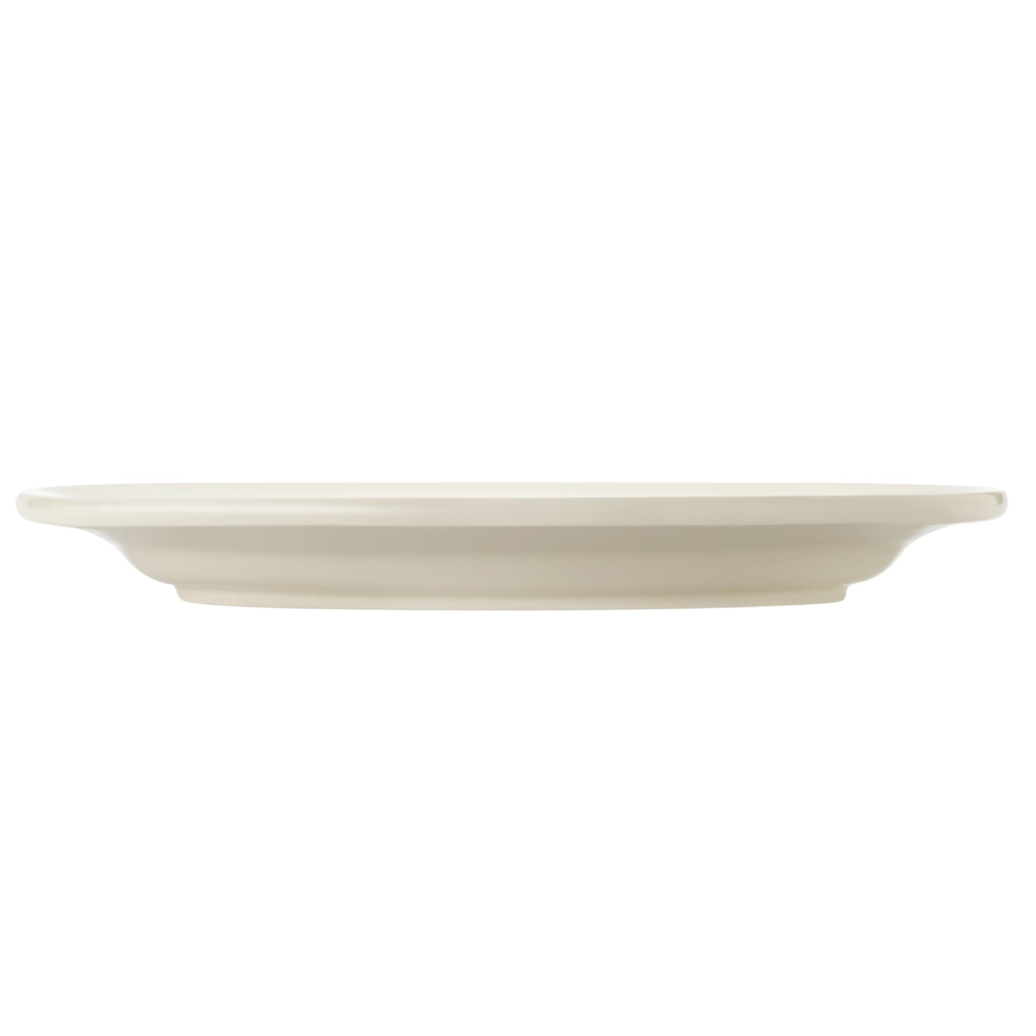 Porcelana 10-1/4" x 7-1/8" Oval Platter, Cream White