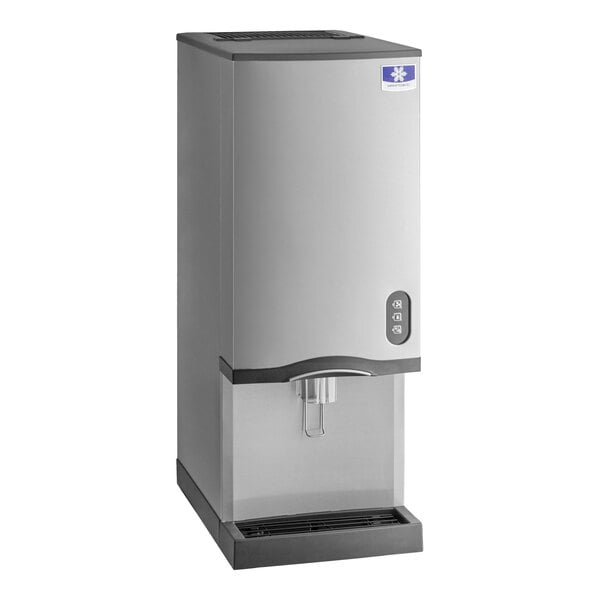 16.25" Nugget Ice & Water Dispenser Lever-Activated - 315 lb/24 hr, 20 lb Bin, Air Cooled, 1/3 HP