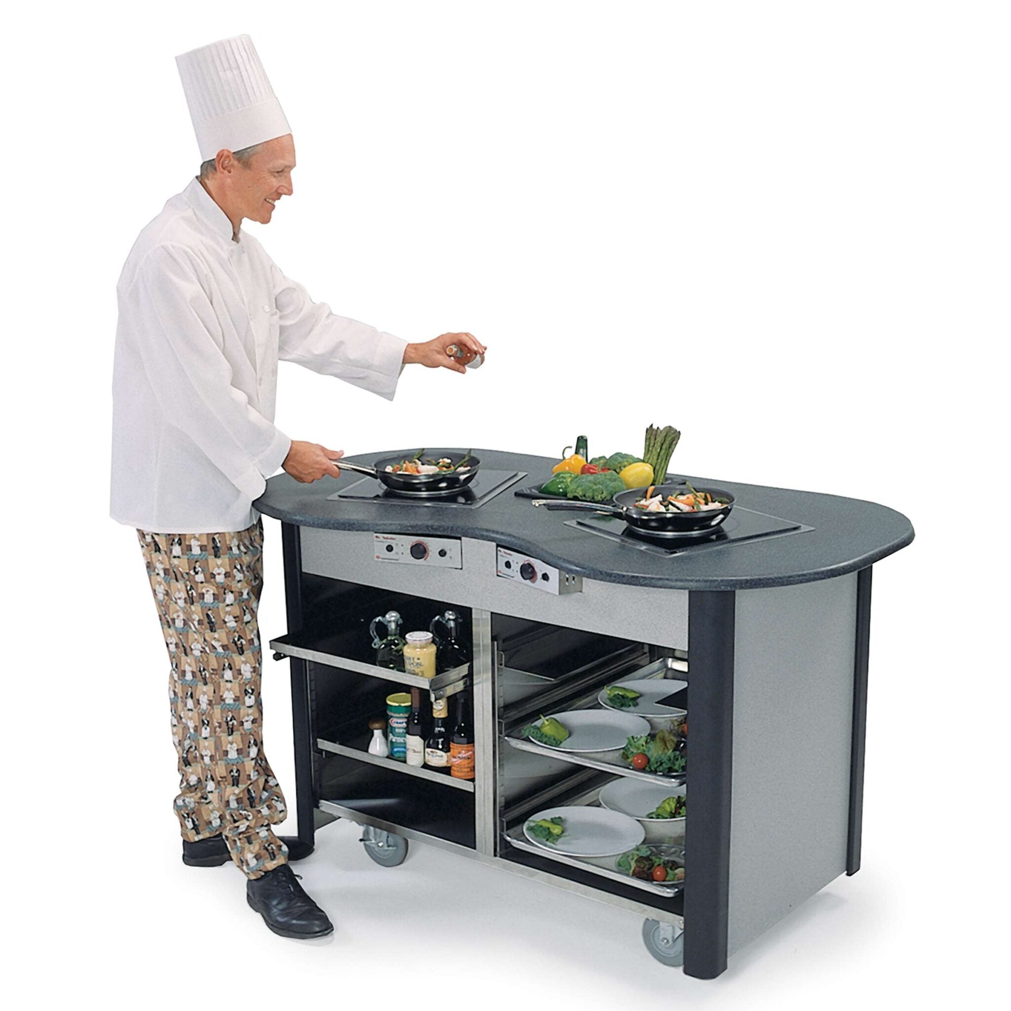 Creation Station™ Mobile Cooking Cart, 60