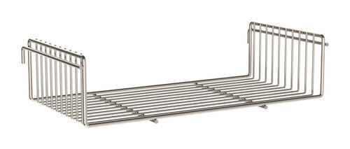 SmartWall Light-Duty Grid Shelf 18-1/2" x 9" - Stainless Steel