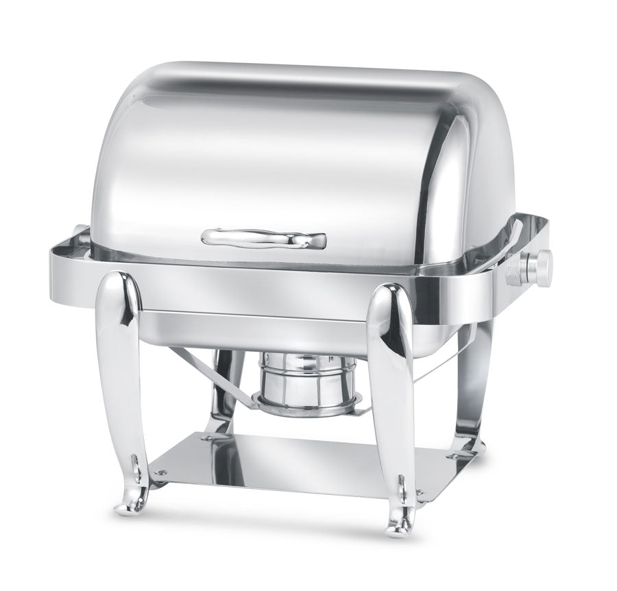 Park Avenue 4 Quart Rectangular Chafing Dish, Stainless Steel