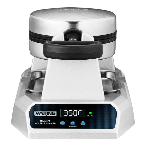 Single Belgian Waffle Maker with Automatic Countdown Timer