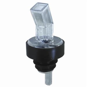 Ban-M Screened Pourer®, Clear with Black Collar