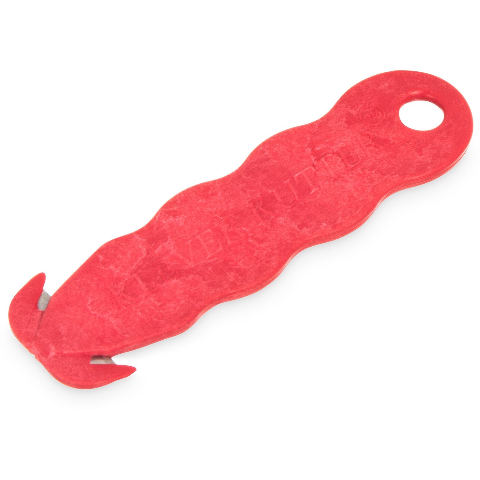 Klever Kutter™ Box Cutter, 4-1/2"L x 1-1/2"W x 1/2"H, Red