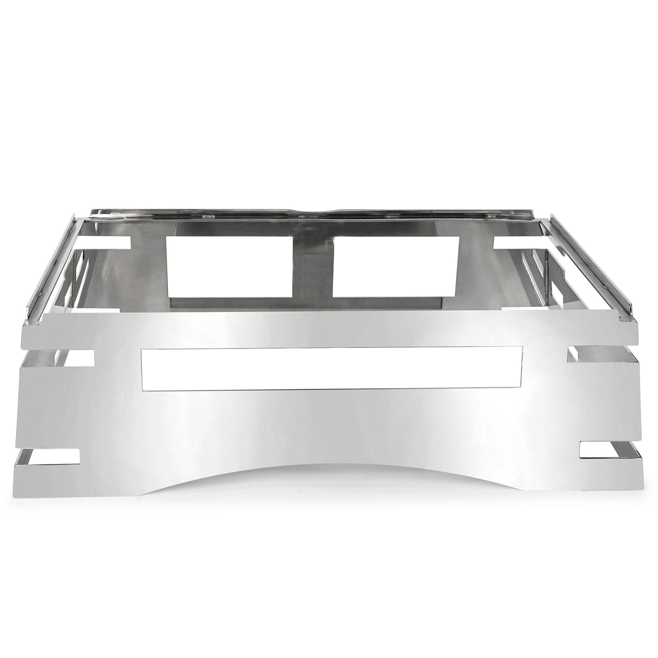 All-in-One Revo Chafer Stand, 23-3/4"W x 16"D x 7"H, rectangular, 18/10 stainless steel