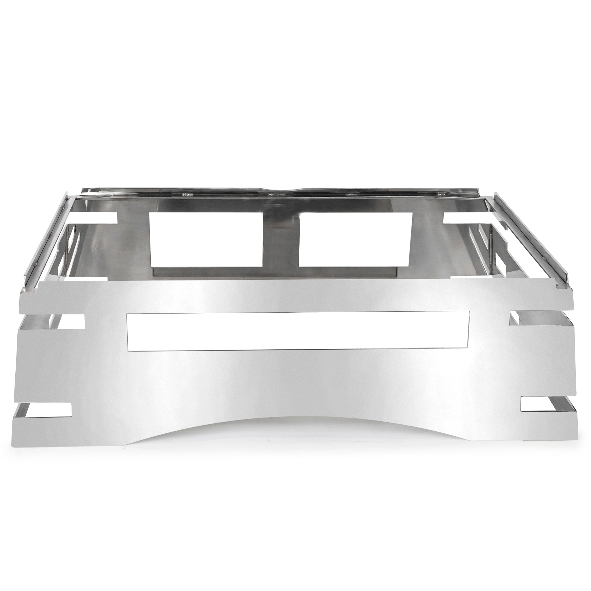All-in-One REVO Chafer Stand, rectangle, 23-3/4”W x 16”D x 7”H, 18/10 stainless steel, brushed finish