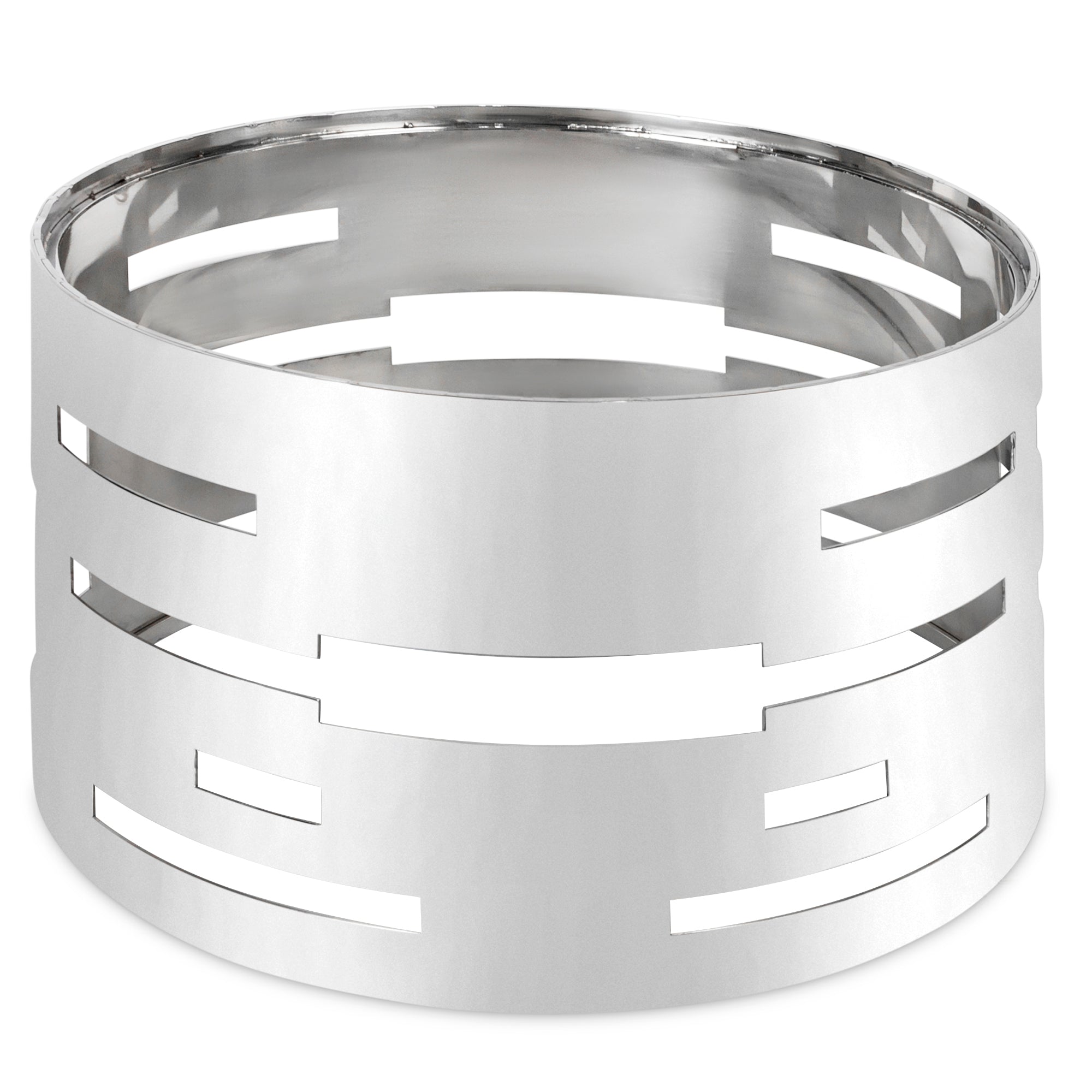 All-in-One REVO Chafer Stand, round, 18-3/4”D x 10”H, 18/10 stainless steel, brushed finish