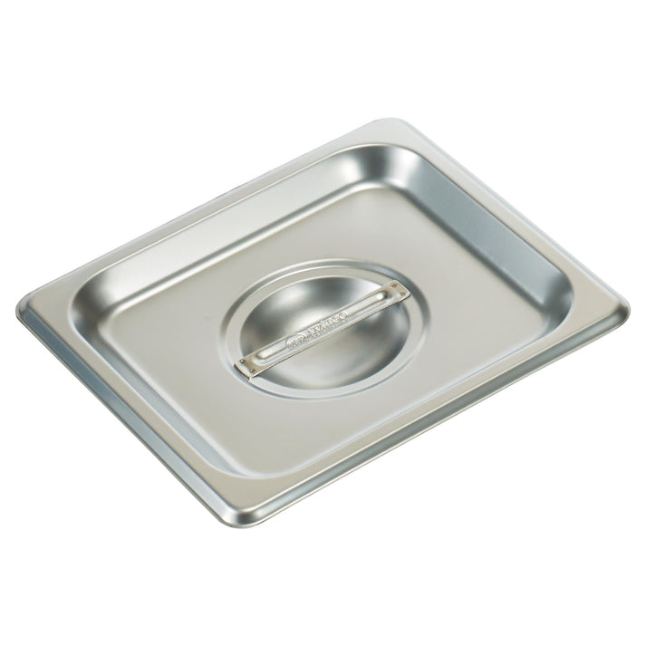 1/6-Size Solid Stainless Steel Steam Table Pan Cover